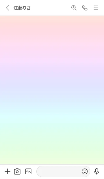 [LINE着せ替え] bw color rainbow P08の画像2