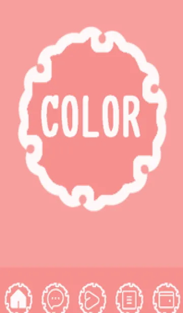 [LINE着せ替え] red color G56の画像1