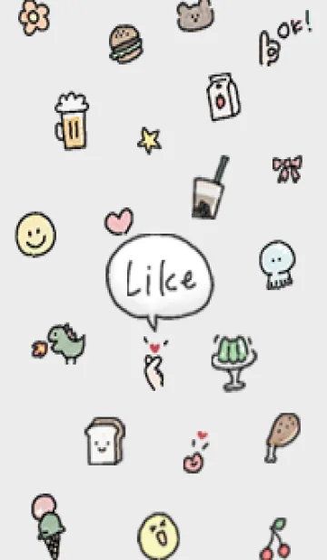 [LINE着せ替え] 好きなもの01_1の画像1