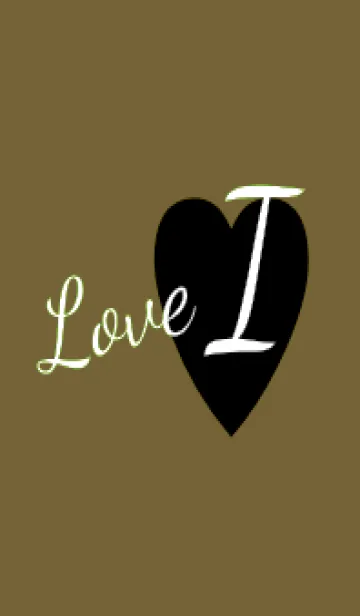 [LINE着せ替え] ラブ イニシャル ”I” 17の画像1