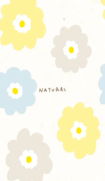 [LINE着せ替え] 花 カラフル 北欧風28の画像1