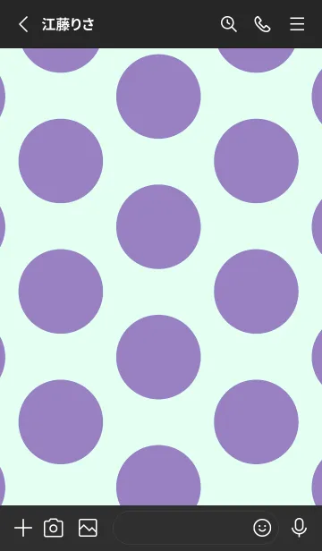 [LINE着せ替え] ドット _51の画像2