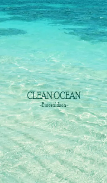 [LINE着せ替え] CLEAN OCEAN -Emerald sea HAWAII- 14の画像1