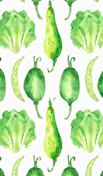 [LINE着せ替え] 【シンプル】お野菜の着せかえ#450の画像1