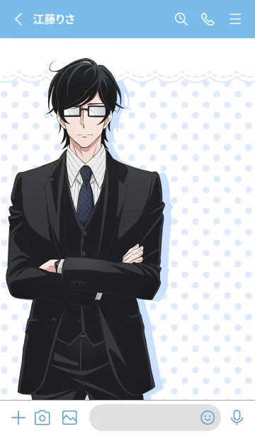 [LINE着せ替え] TVアニメ「新しい上司はど天然」Vol.4の画像2