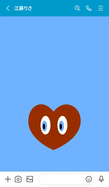 [LINE着せ替え] アイ ハート 109の画像2