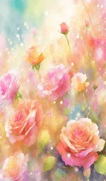 [LINE着せ替え] 薔薇(バラ)の花の着せかえ(R3673)の画像1