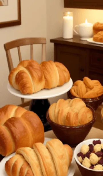 [LINE着せ替え] パン、ペストリー、そしてコーヒー mgZUvの画像1