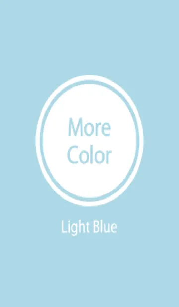 [LINE着せ替え] More Color Light Blueの画像1