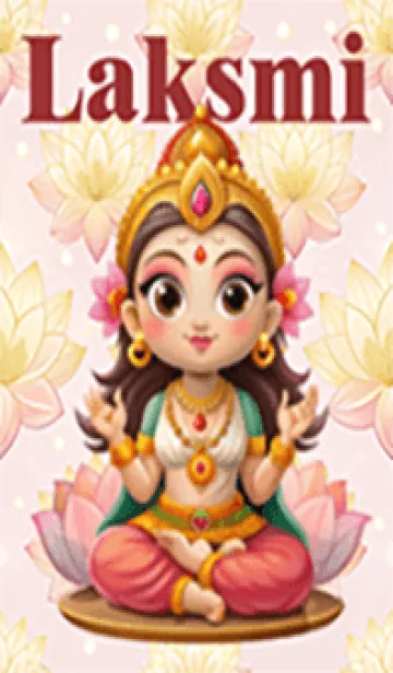 [LINE着せ替え] Goddess Lakshmi Goddess of loveの画像1