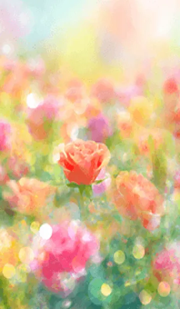 [LINE着せ替え] 薔薇(バラ)の花の着せかえ(R3681)の画像1