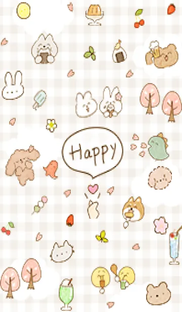 [LINE着せ替え] beige 超楽しい時間04_1の画像1