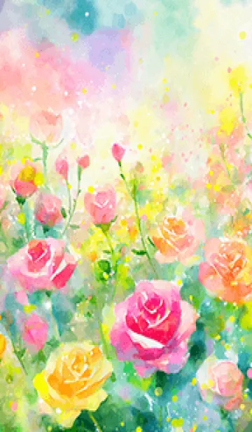 [LINE着せ替え] 薔薇(バラ)の花の着せかえ(R3691)の画像1