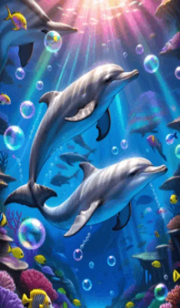 [LINE着せ替え] 海の幻想曲 #EBJG110。の画像1