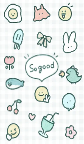 [LINE着せ替え] bluegreen so good 05_1の画像1