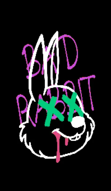 [LINE着せ替え] バッド ラビット 327の画像1