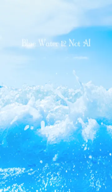 [LINE着せ替え] Blue Water 12 Not AIの画像1