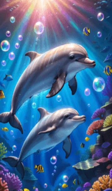 [LINE着せ替え] 海の幻想曲 #ECHM14。の画像1