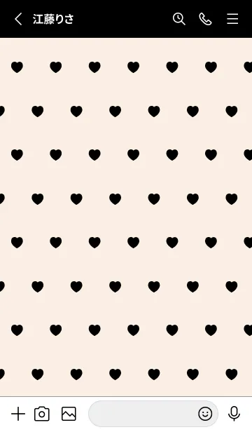 [LINE着せ替え] ラブ ミニ ハート 20の画像2