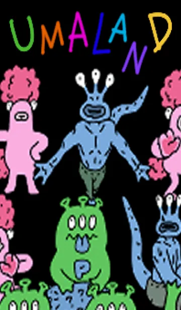 UMA LAND blackの着せ替えメイン画像