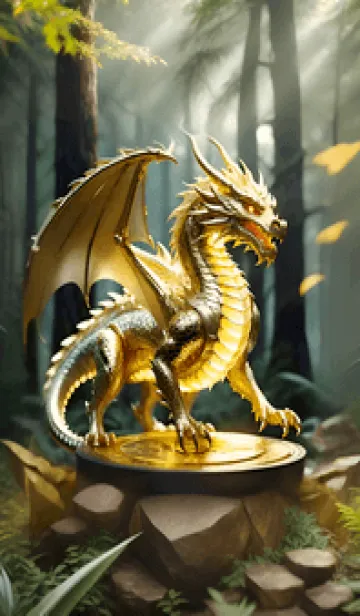 [LINE着せ替え] ゴールデンドラゴン、お金と権力 29の画像1