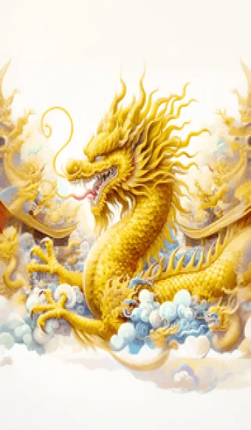 [LINE着せ替え] ゴールデンドラゴン、お金と権力 07の画像1