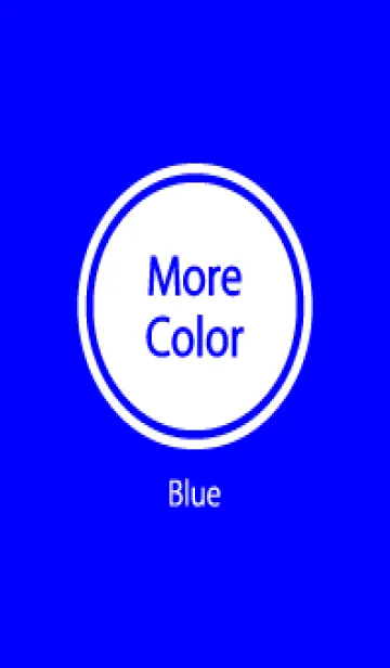 [LINE着せ替え] More Color Blueの画像1