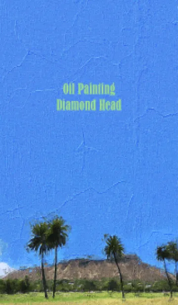 [LINE着せ替え] Oil Painting Diamond Head 62の画像1