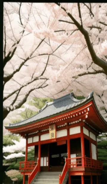 [LINE着せ替え] 浮世絵桜の季節 G1bxPの画像1