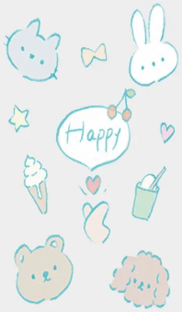 [LINE着せ替え] フリースタイル01_1の画像1