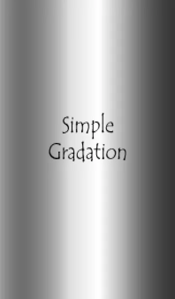 [LINE着せ替え] Simple Gradation -Silver 15-の画像1