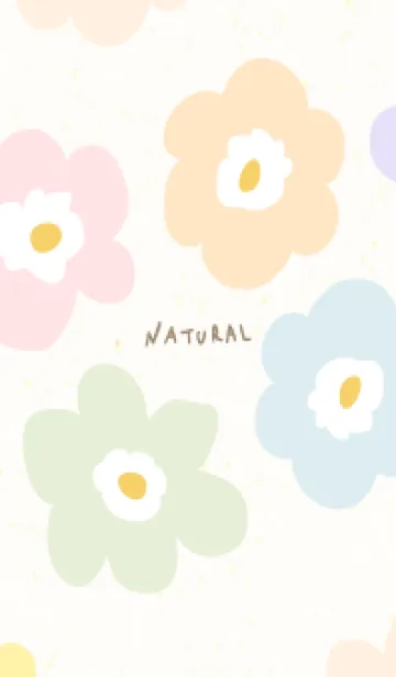 [LINE着せ替え] 花 北欧風 シンプル30の画像1