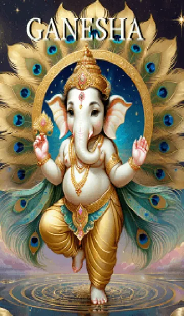 Gold Ganesha: For Rich & Wealth (JP)の着せ替えメイン画像