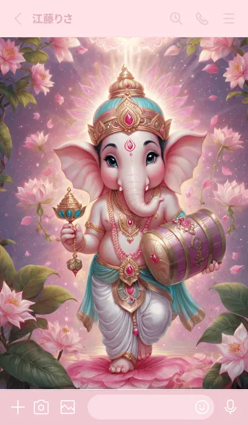 [LINE着せ替え] Lord Ganesha, fulfills every wish(JP)の画像2