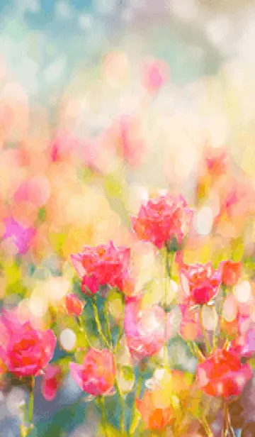 [LINE着せ替え] 薔薇(バラ)の花の着せかえ(R3710)の画像1