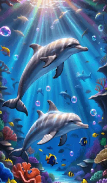 [LINE着せ替え] 海の幻想曲 #EBJG123。の画像1