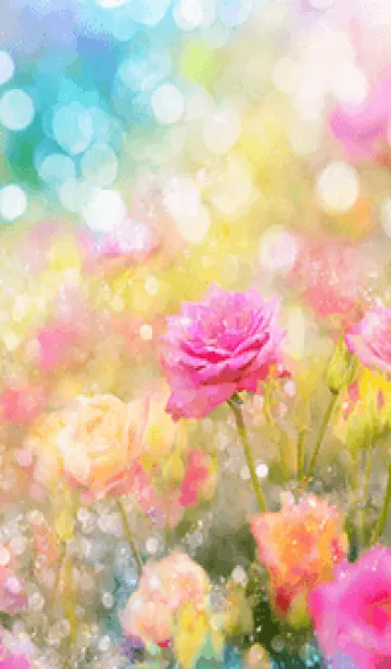 [LINE着せ替え] 薔薇(バラ)の花の着せかえ(R3708)の画像1