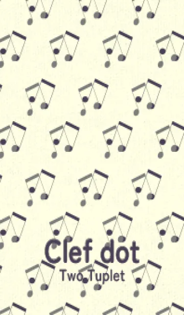 [LINE着せ替え] 2連符柄  マウスグレイの画像1