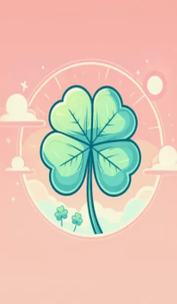 [LINE着せ替え] ラッキークローバーのテーマ 40の画像1
