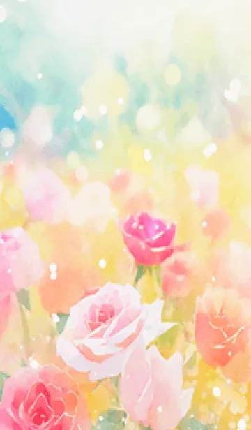 [LINE着せ替え] 薔薇(バラ)の花の着せかえ(R3707)の画像1