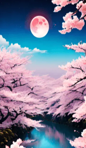 [LINE着せ替え] 浮世絵 山海桜花 FPevdの画像1