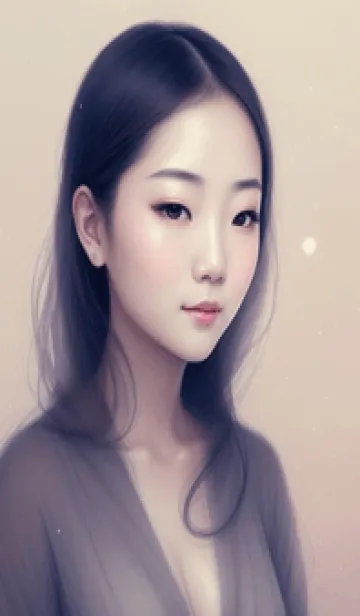 [LINE着せ替え] 東方の少女 mFO0mの画像1