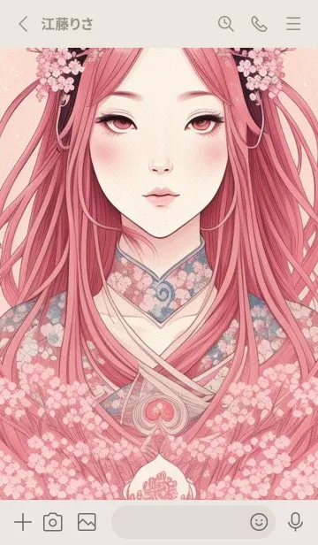 [LINE着せ替え] 浮世絵桜の季節 i3aWaの画像2