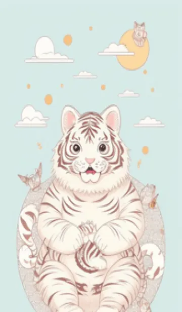 [LINE着せ替え] 可愛い虎は猫ではありません YtGiGの画像1
