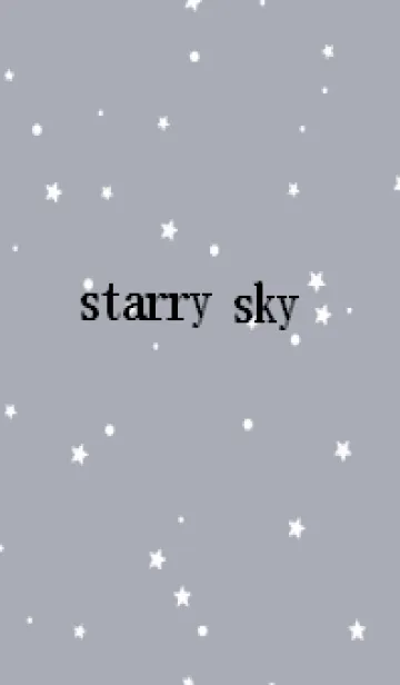 [LINE着せ替え] starry sky_blackblueの画像1