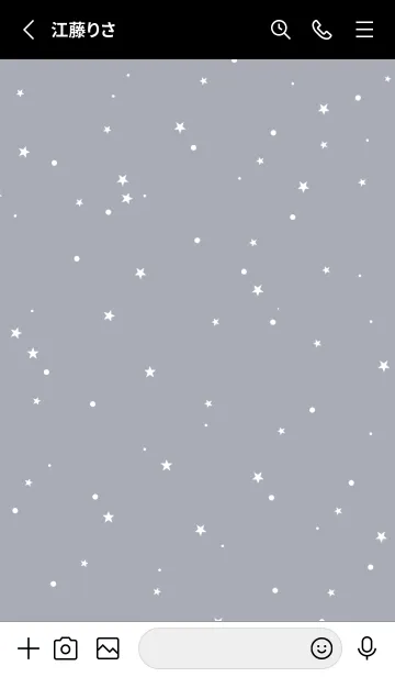 [LINE着せ替え] starry sky_blackblueの画像2