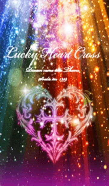 [LINE着せ替え] Lucky Heart Crossの画像1