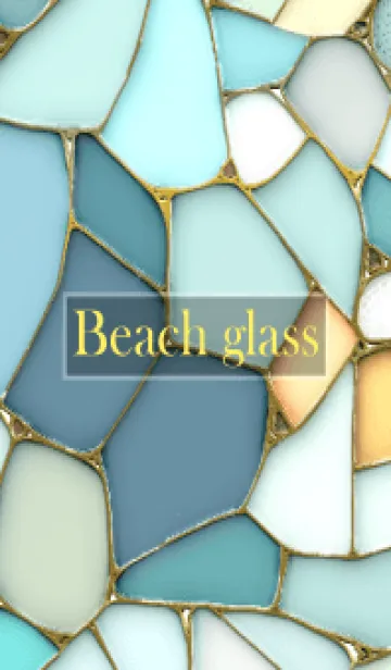 [LINE着せ替え] Beach glass 33の画像1