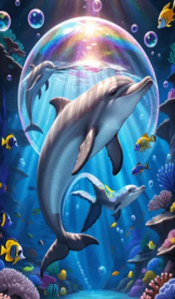 [LINE着せ替え] 海の幻想曲 #ECHM117。の画像1