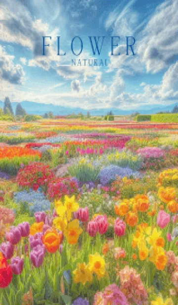 [LINE着せ替え] FLOWER GARDEN - Happy 29の画像1